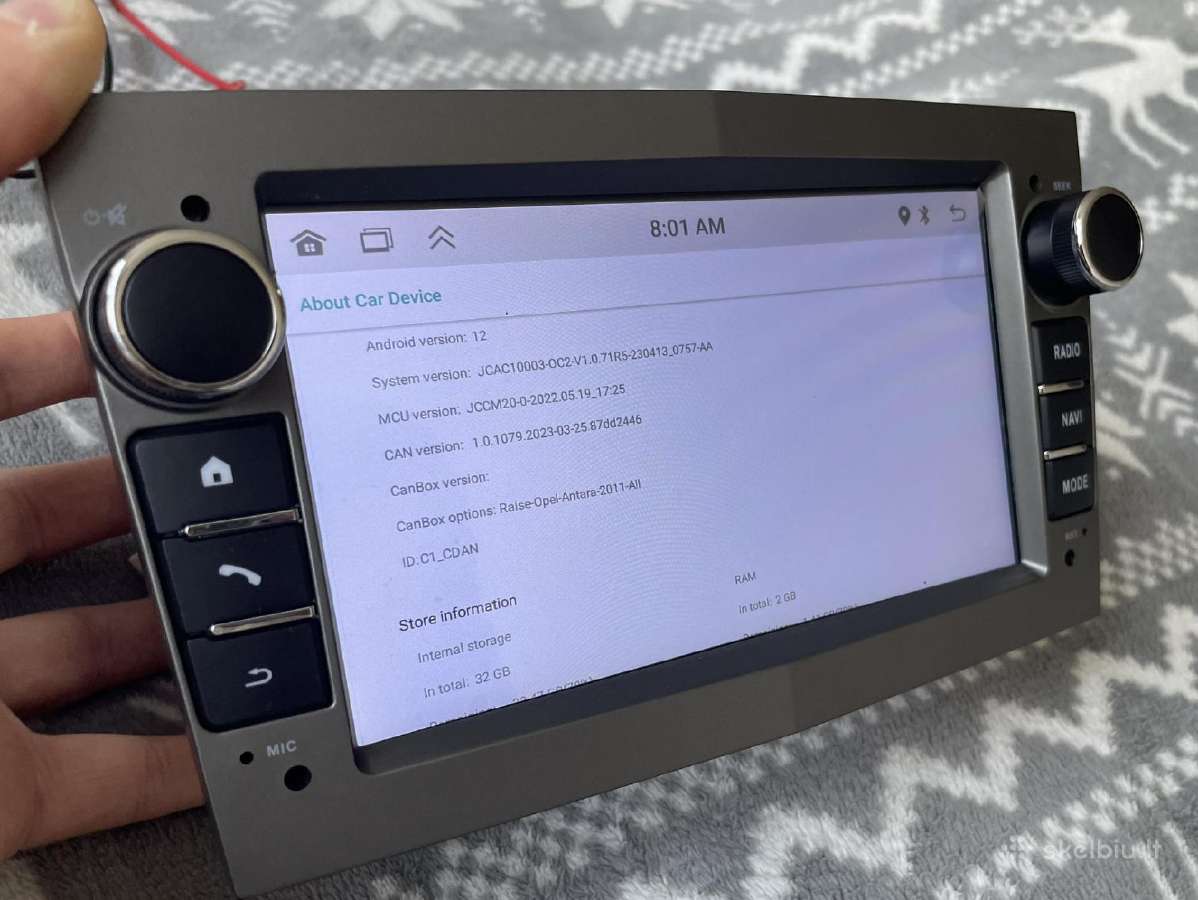 Opel Android Multimedia 2gb RAM Carplay androidaut - nuotraukos Nr. 5