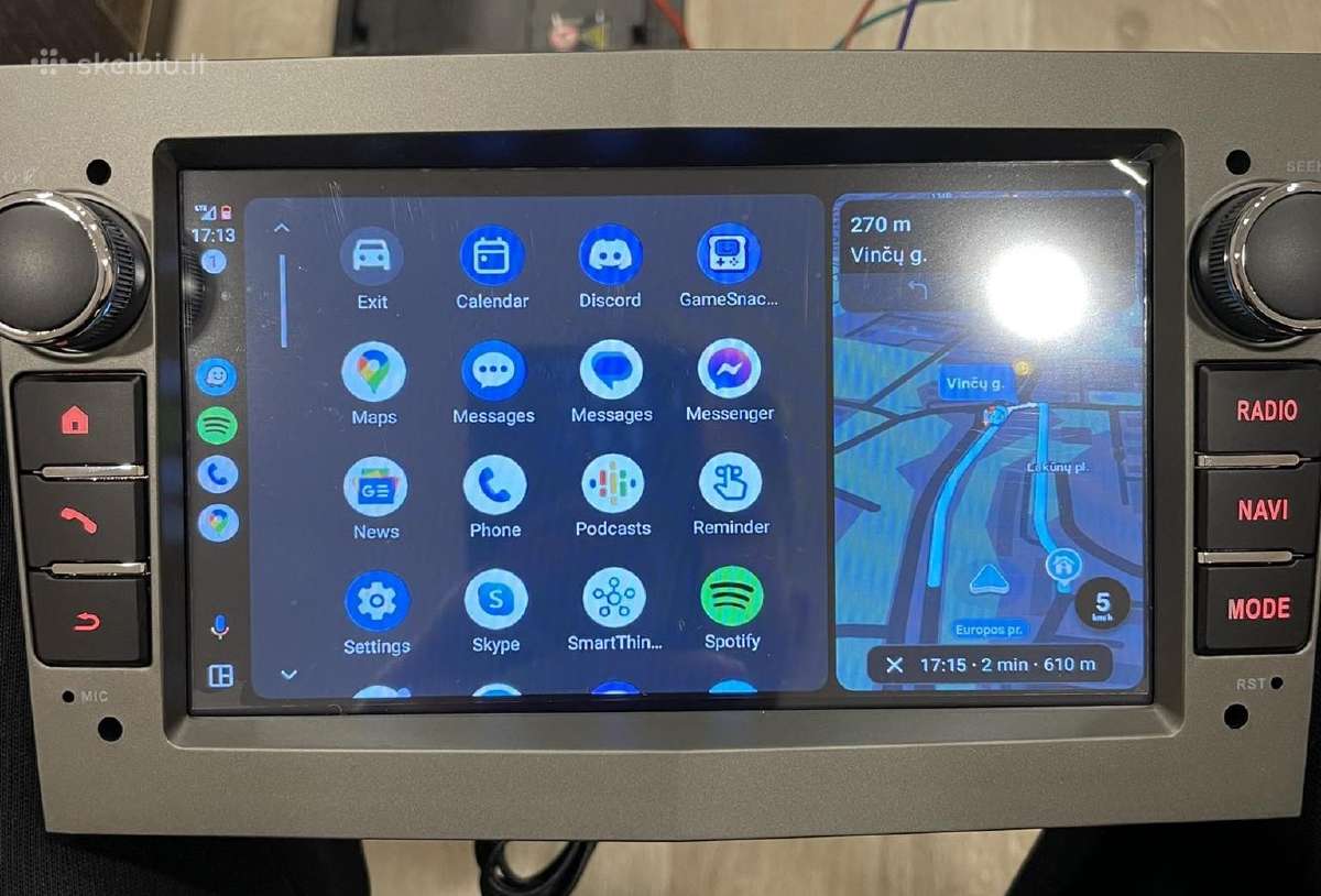 Opel Android Multimedia 2gb RAM Carplay androidaut - nuotraukos Nr. 2