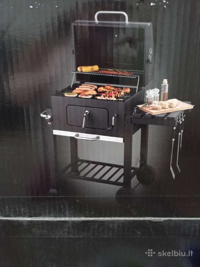 Vienas, Barbecue grilius - kepsninė su termometru - nuotraukos Nr. 3