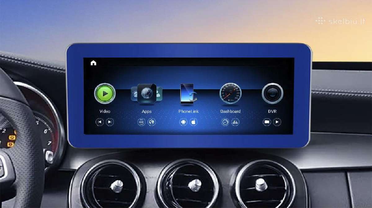 Mercedes Benz Ntg android C Class W205 nuo 2015m - nuotraukos Nr. 8