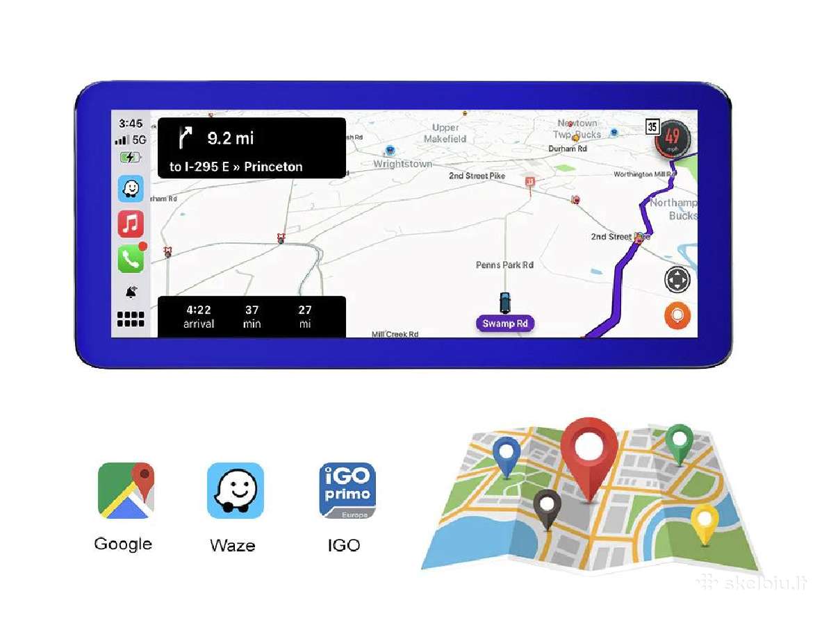Mercedes Benz Ntg android C Class W205 nuo 2015m - nuotraukos Nr. 24