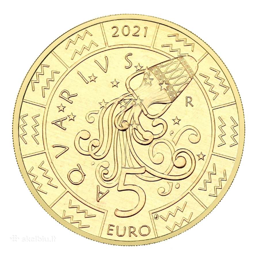 Įvairios euro monetos - nuotraukos Nr. 7