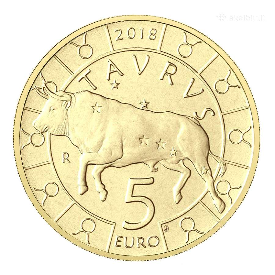 Įvairios euro monetos - nuotraukos Nr. 8