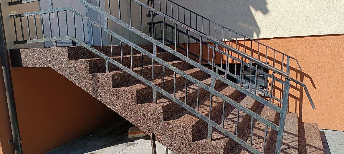 Lauko laiptų danga Akmens kilimas Pakopų remontas - nuotraukos Nr. 14
