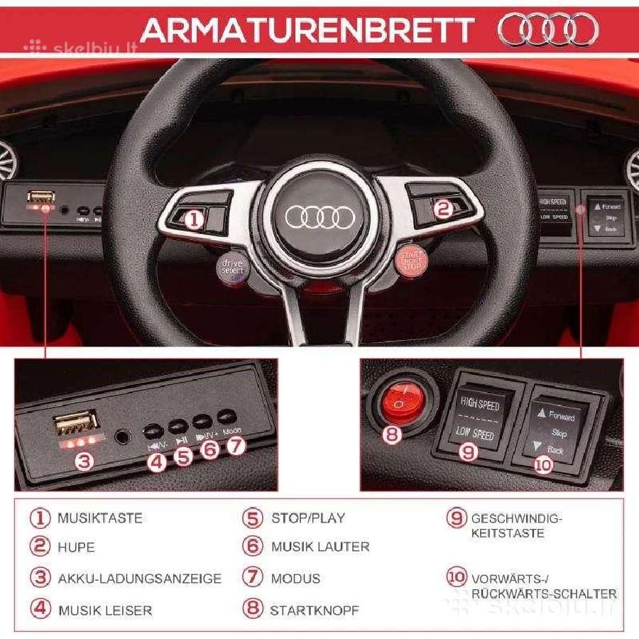Elektrinis akumuliatorinis automobilis vaikams - nuotraukos Nr. 3
