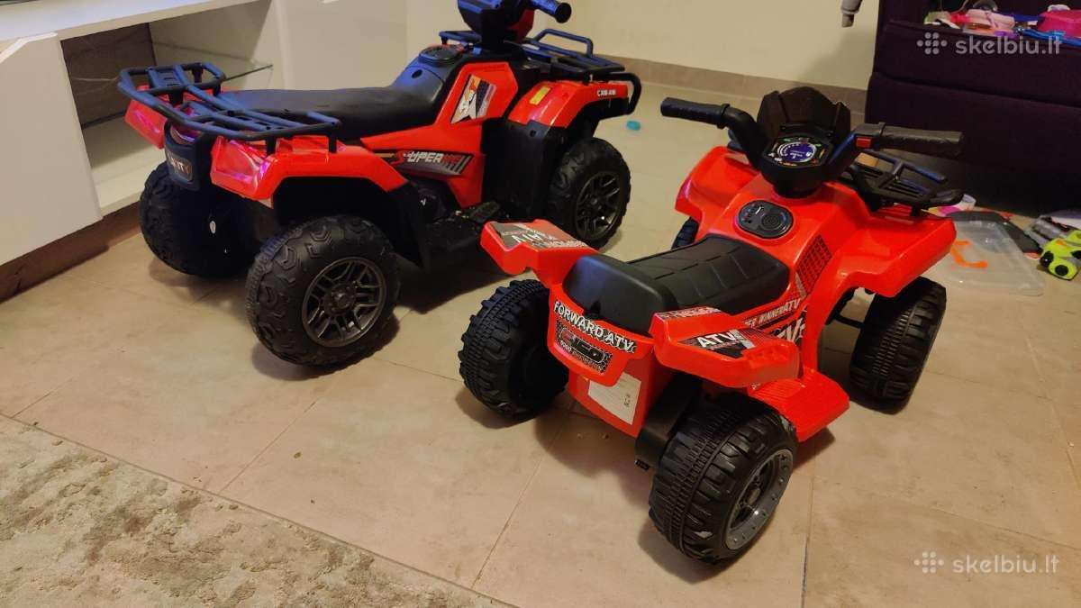 Elektrinis akumuliatorinis automobilis keturratis - nuotraukos Nr. 10