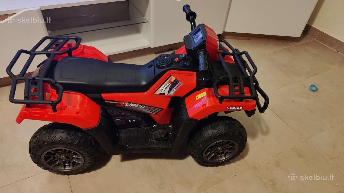 Elektrinis akumuliatorinis automobilis keturratis - nuotraukos Nr. 11