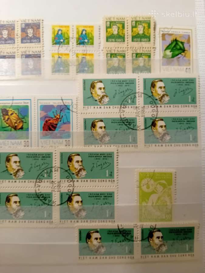 Seni pašto ženklai Vietnamas , albumas - nuotraukos Nr. 5