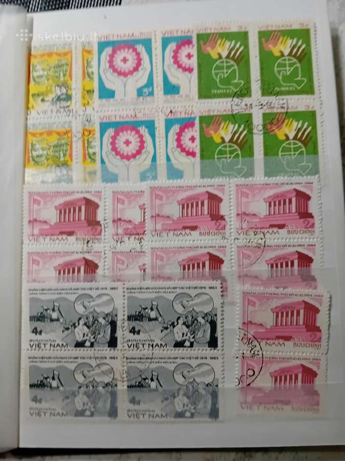 Seni pašto ženklai Vietnamas , albumas - nuotraukos Nr. 6