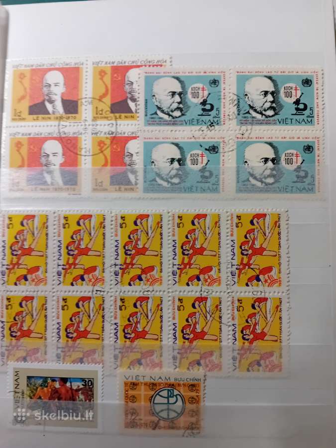 Seni pašto ženklai Vietnamas , albumas - nuotraukos Nr. 8