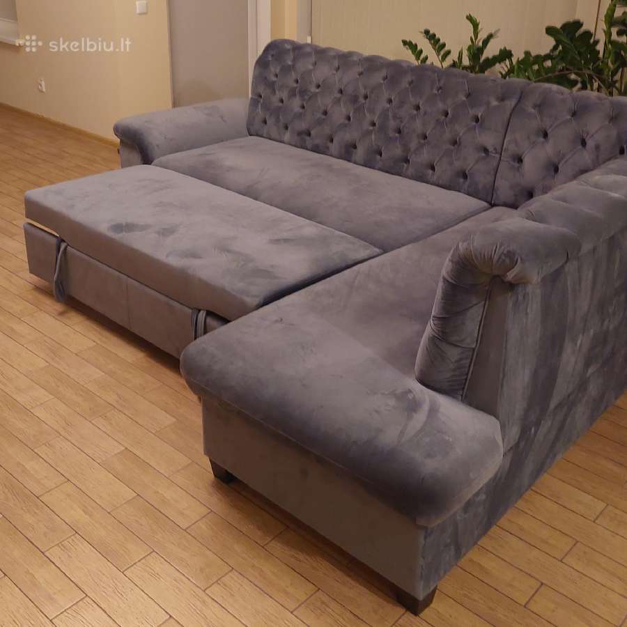 Parduodu mažai naudotą geros būklės sofa-lova - nuotraukos Nr. 4