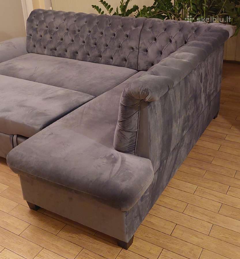 Parduodu mažai naudotą geros būklės sofa-lova - nuotraukos Nr. 5