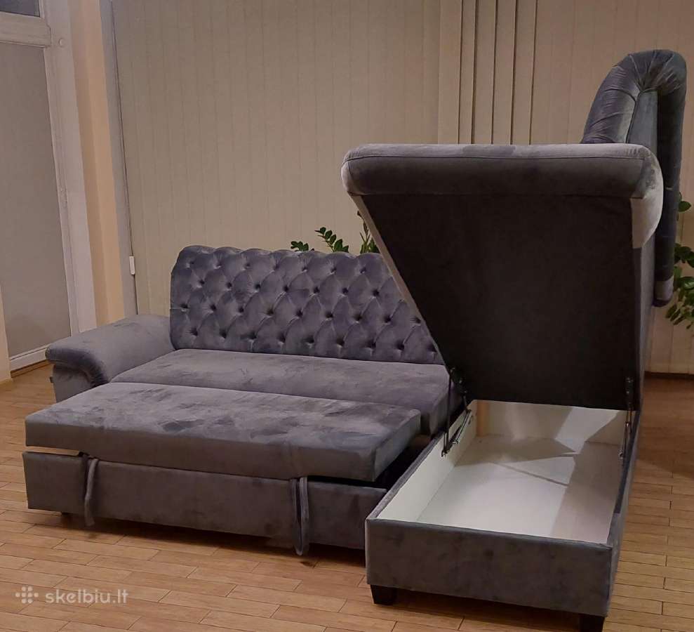 Parduodu mažai naudotą geros būklės sofa-lova - nuotraukos Nr. 7