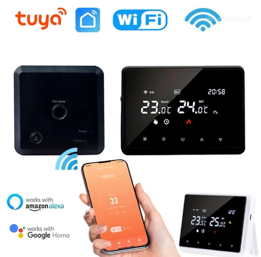 Išmanusis WiFi Rf termoreguliatorius, Tuya apps