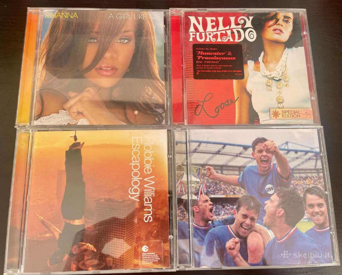 Radiohead, Rihanna, Europe,madonna CD - nuotraukos Nr. 23
