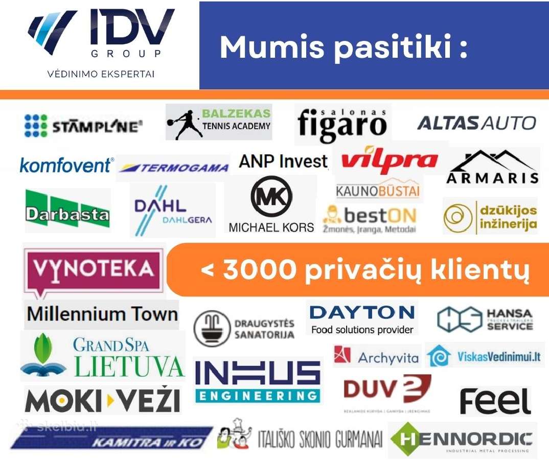 Vėdinimo sistemų montavimas, medžiagos ir įranga - nuotraukos Nr. 4