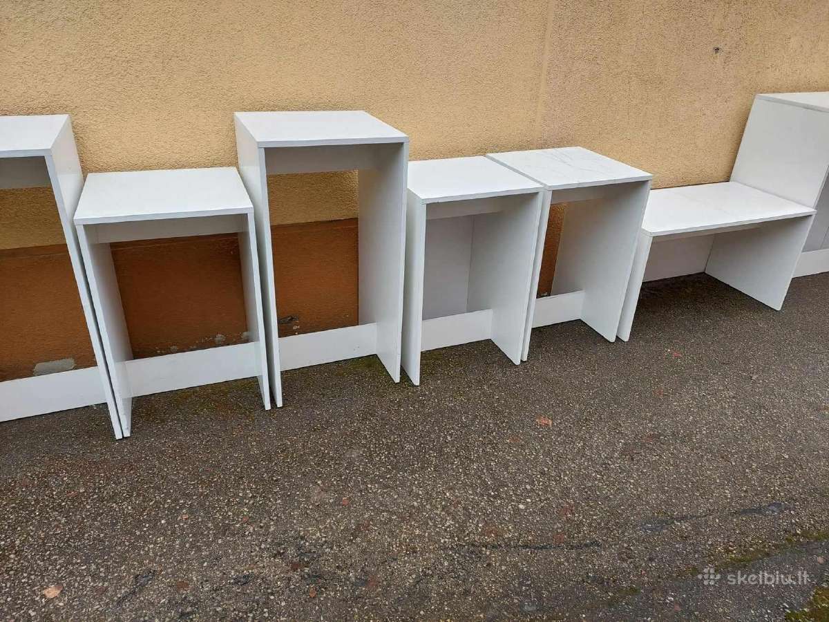 Staliukai ekspozicijoms, parodoms. Naudoti. - nuotraukos Nr. 14