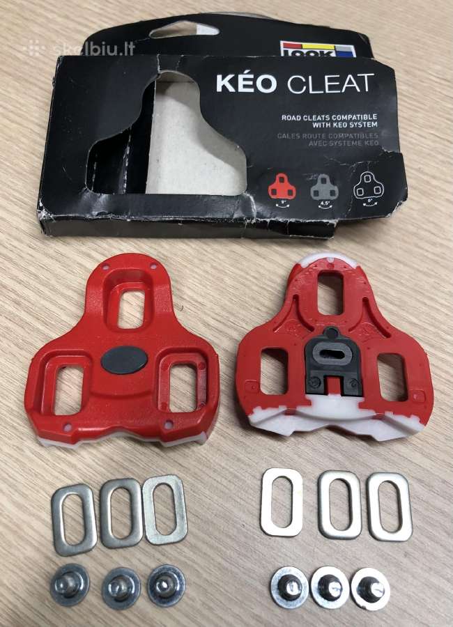 #16 Look Keo Cleat Pedalu Ploksteles