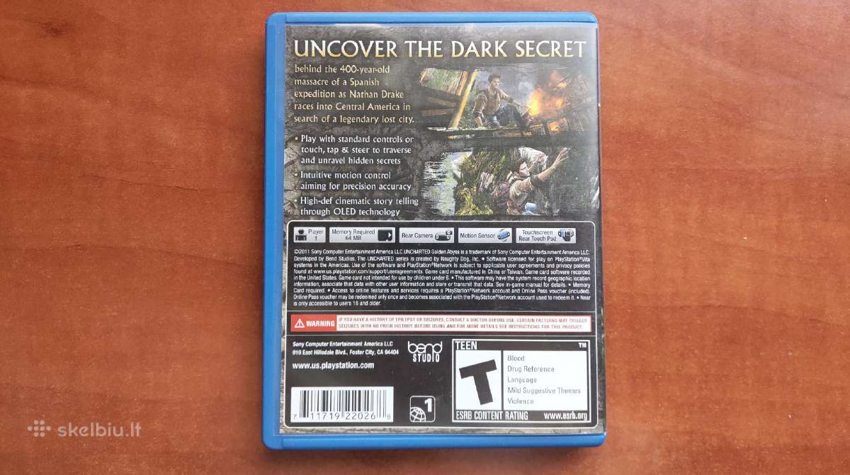 Ps Vita Marvel vs Capcom, Uncharted, Littlebig - nuotraukos Nr. 8
