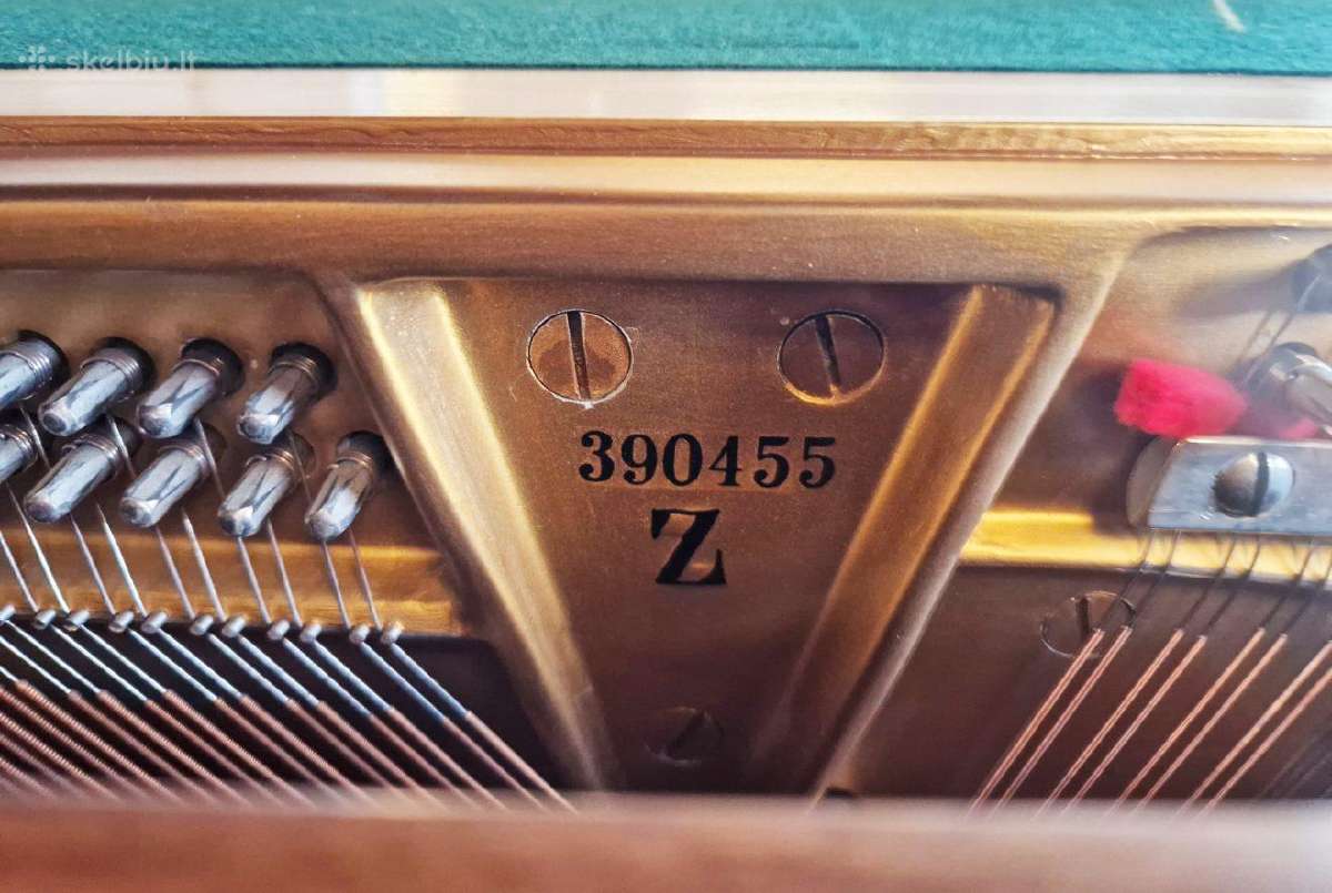 Pianinas, Steinway & Sons modell Z Vokietija - nuotraukos Nr. 7