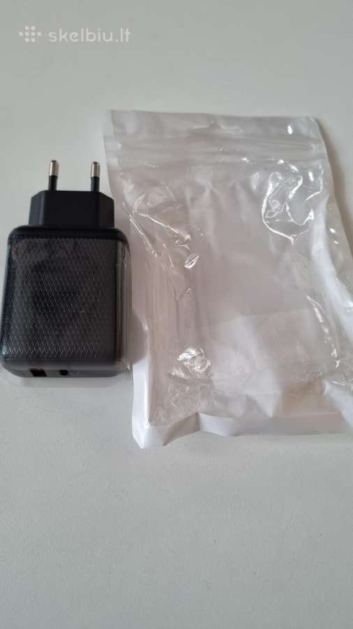 Telefono įkroviklis 30w Usb ir Type-c