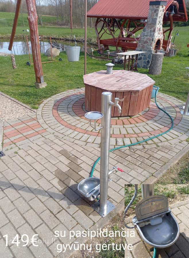 Vandens kalonėlės iš nerūdijančio plieno - nuotraukos Nr. 15