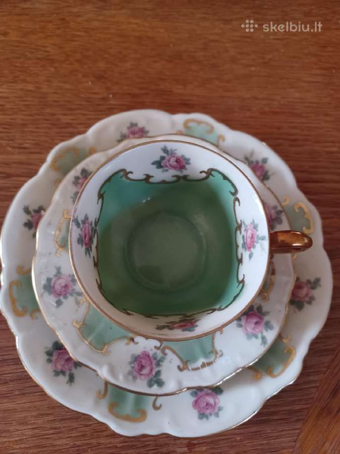 Bareuther Bavaria ekspresso puodelio trio - nuotraukos Nr. 2