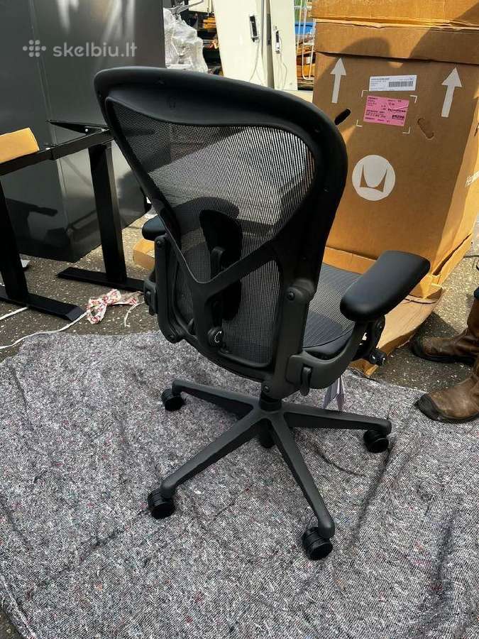 Herman Miller Aeron Remastered Posturefit SL - nuotraukos Nr. 5
