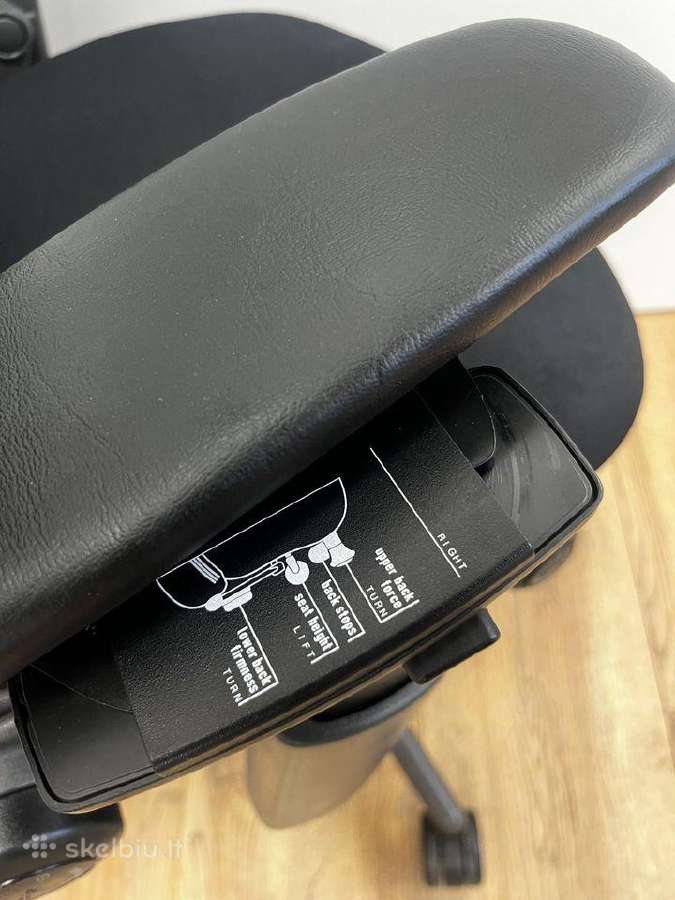 Steelcase Leap V2 Full Option (Nauji apmušalai) - nuotraukos Nr. 7
