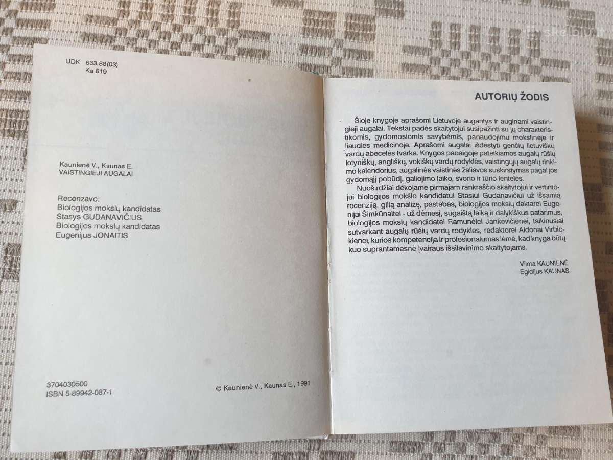 Knyga Vaistingieji augalai - nuotraukos Nr. 2