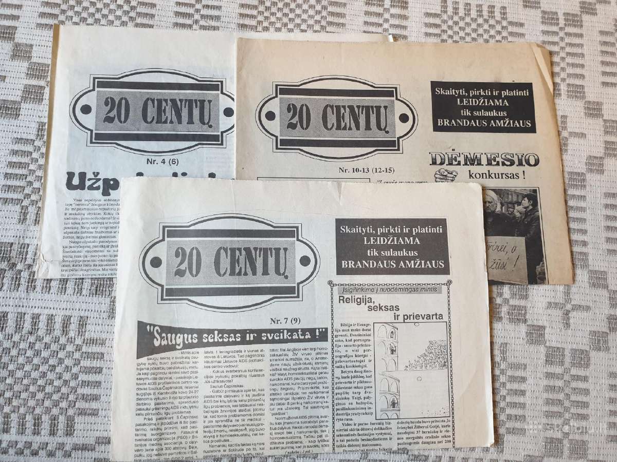 Laikraštis 20 centų