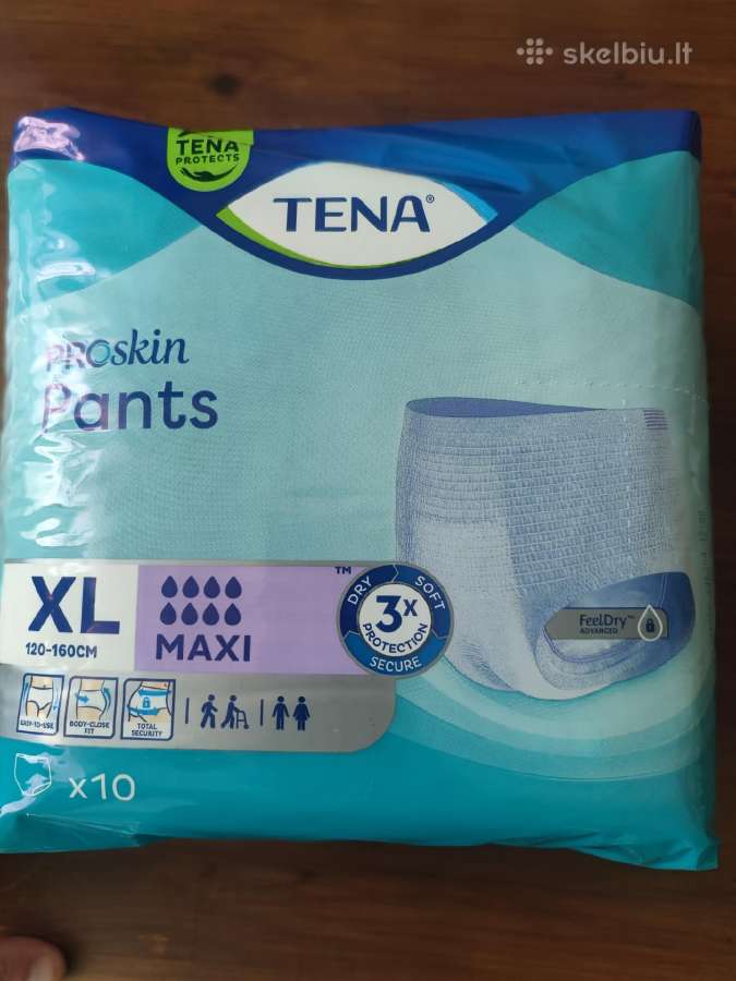 Tena XL suaugusiųjų sauskelnes