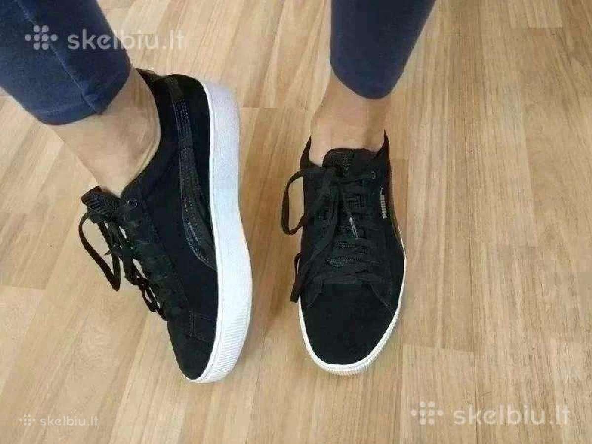 Idealios būklės Puma odiniai kedai - nuotraukos Nr. 3