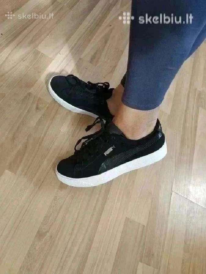 Idealios būklės Puma odiniai kedai