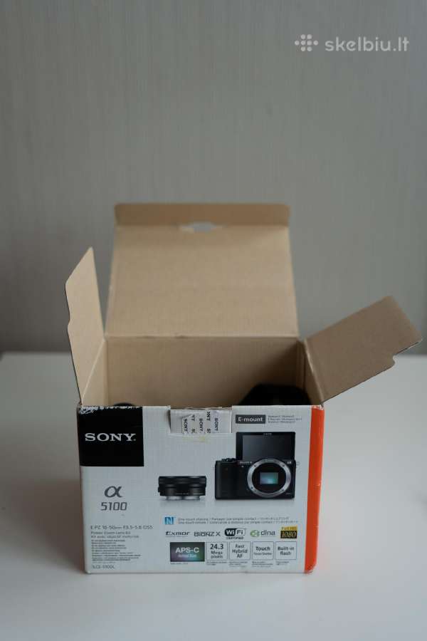 Sony A5100 Tik Dėžė