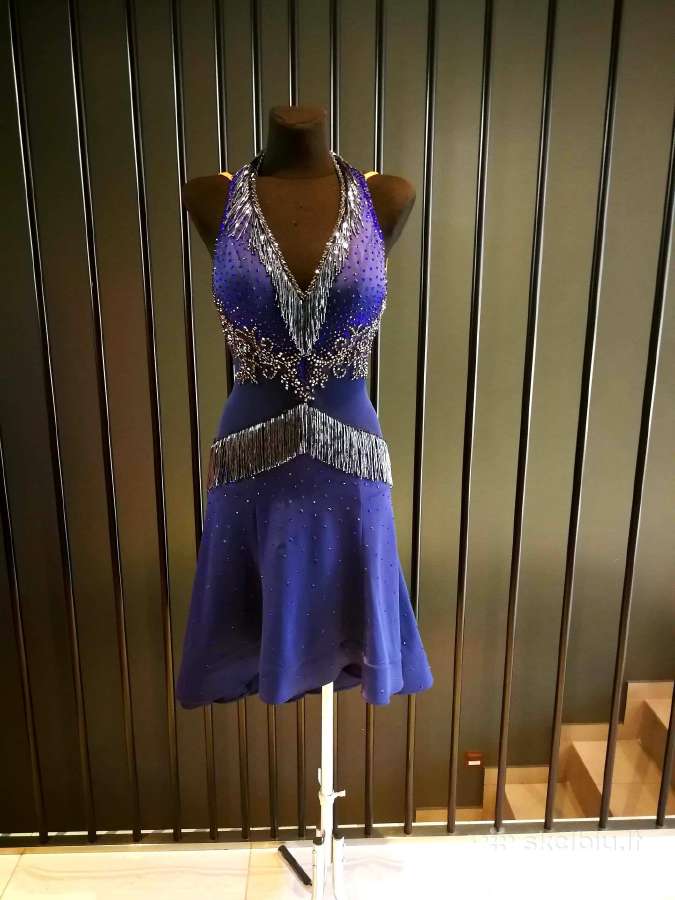 Sportinių šokių lotynų suknelė