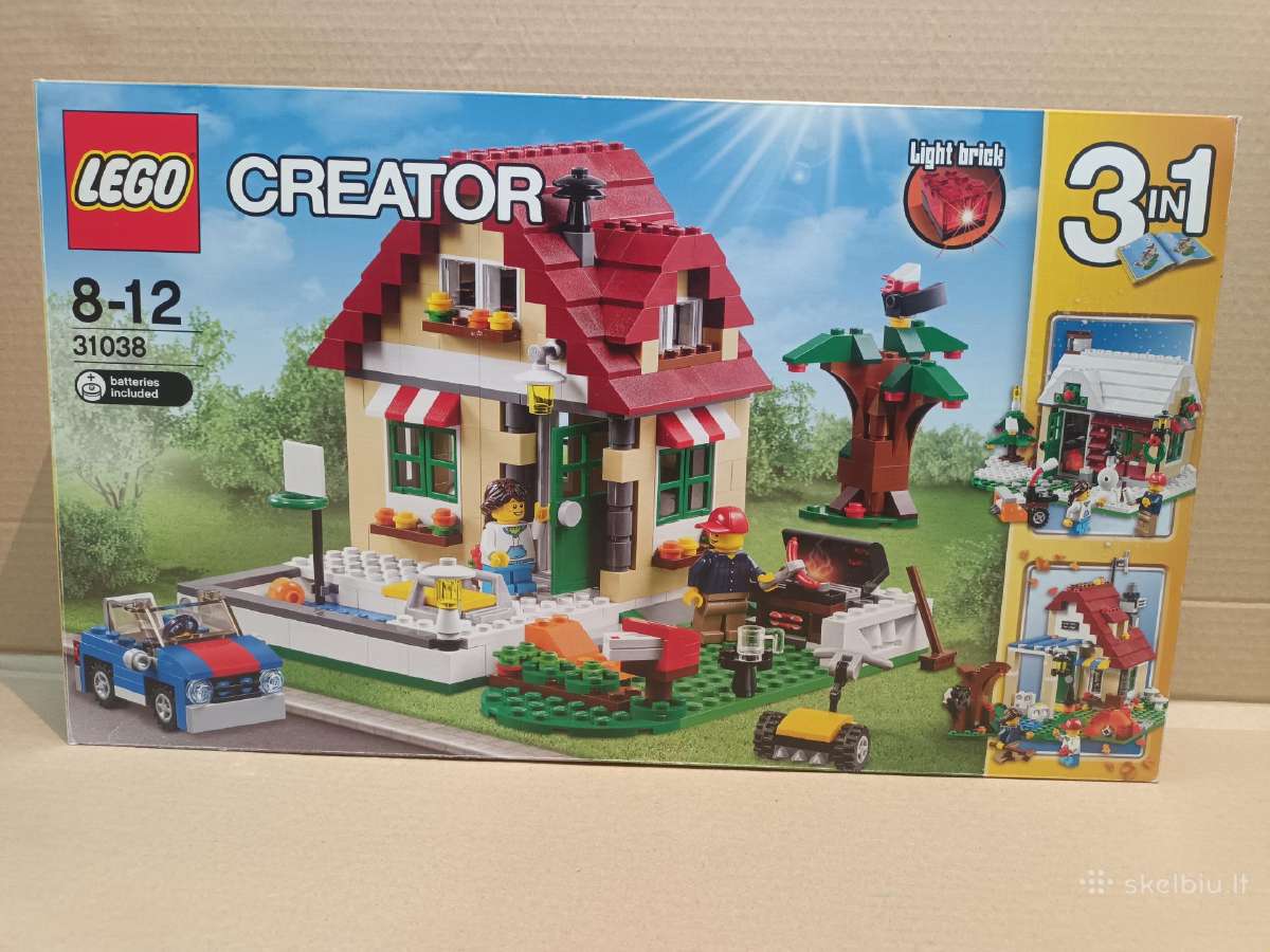 Konstruktor Lego 31038 besikeiciantys sezonai 3in1