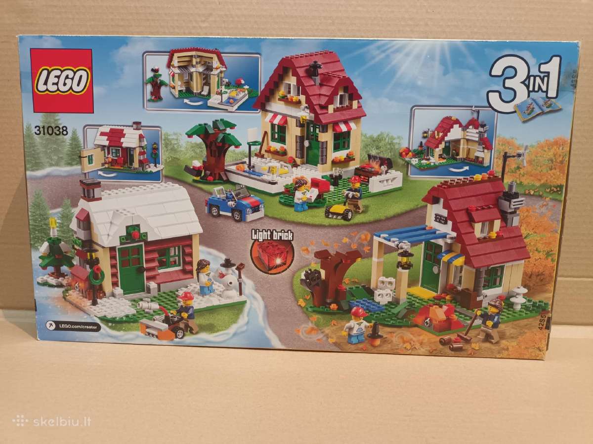 Konstruktor Lego 31038 besikeiciantys sezonai 3in1 - nuotraukos Nr. 2
