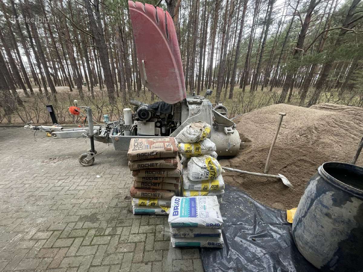 Grindų betonavimas klaipėdos raj. - nuotraukos Nr. 8