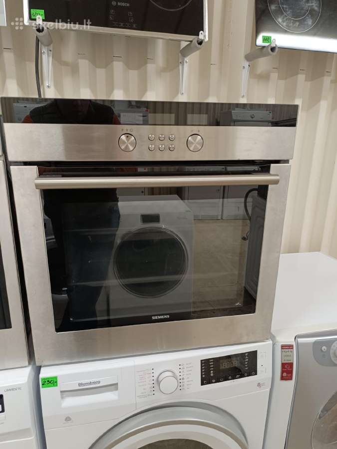 Įmontuojama orkaitė " Siemens"