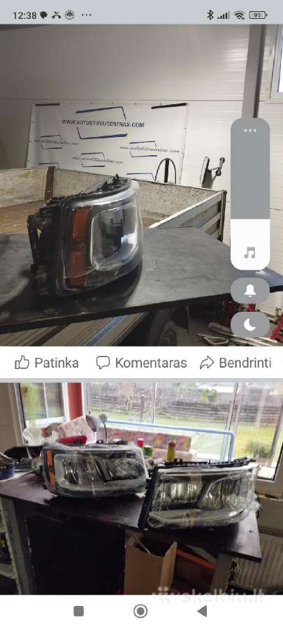 Žibintų remontas