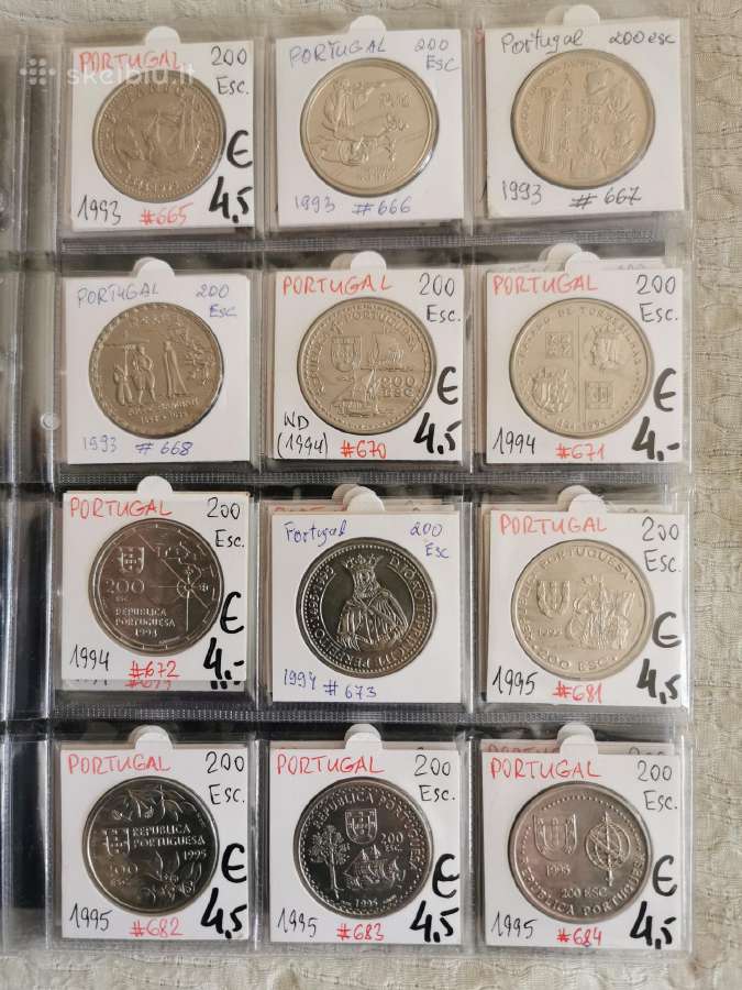 Portugalija 1987-2000m atradimai pilnas rinkinys - nuotraukos Nr. 3