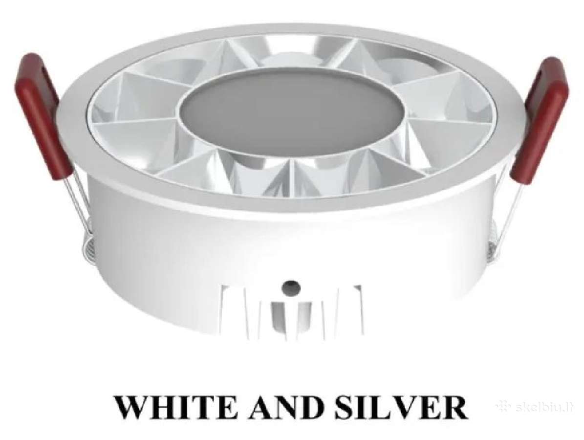 Įleidžiami downlight tipo LED šviestuvai - nuotraukos Nr. 17