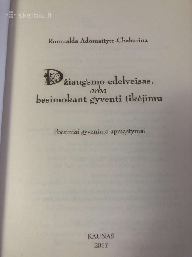 Džiaugsmo edelveisas - nuotraukos Nr. 3