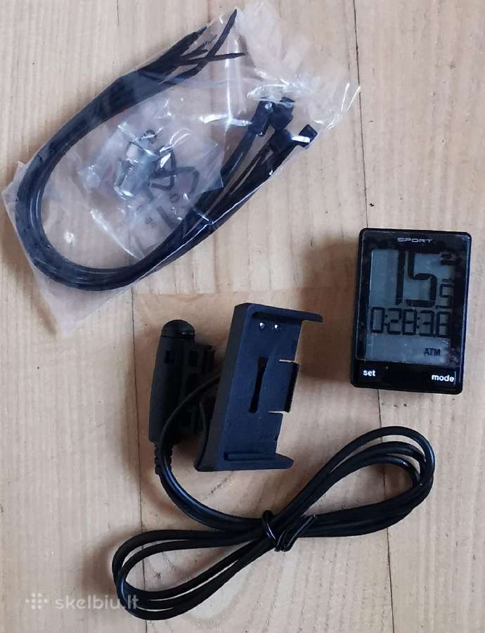 Spidometras dviračio Speedzone sport Blk