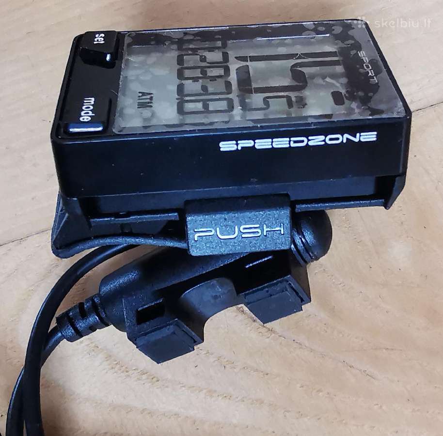 Spidometras dviračio Speedzone sport Blk - nuotraukos Nr. 3