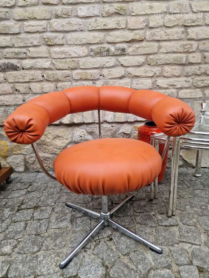 Vintažiniai mid century Bauhaus foteliai Tamburin - nuotraukos Nr. 21