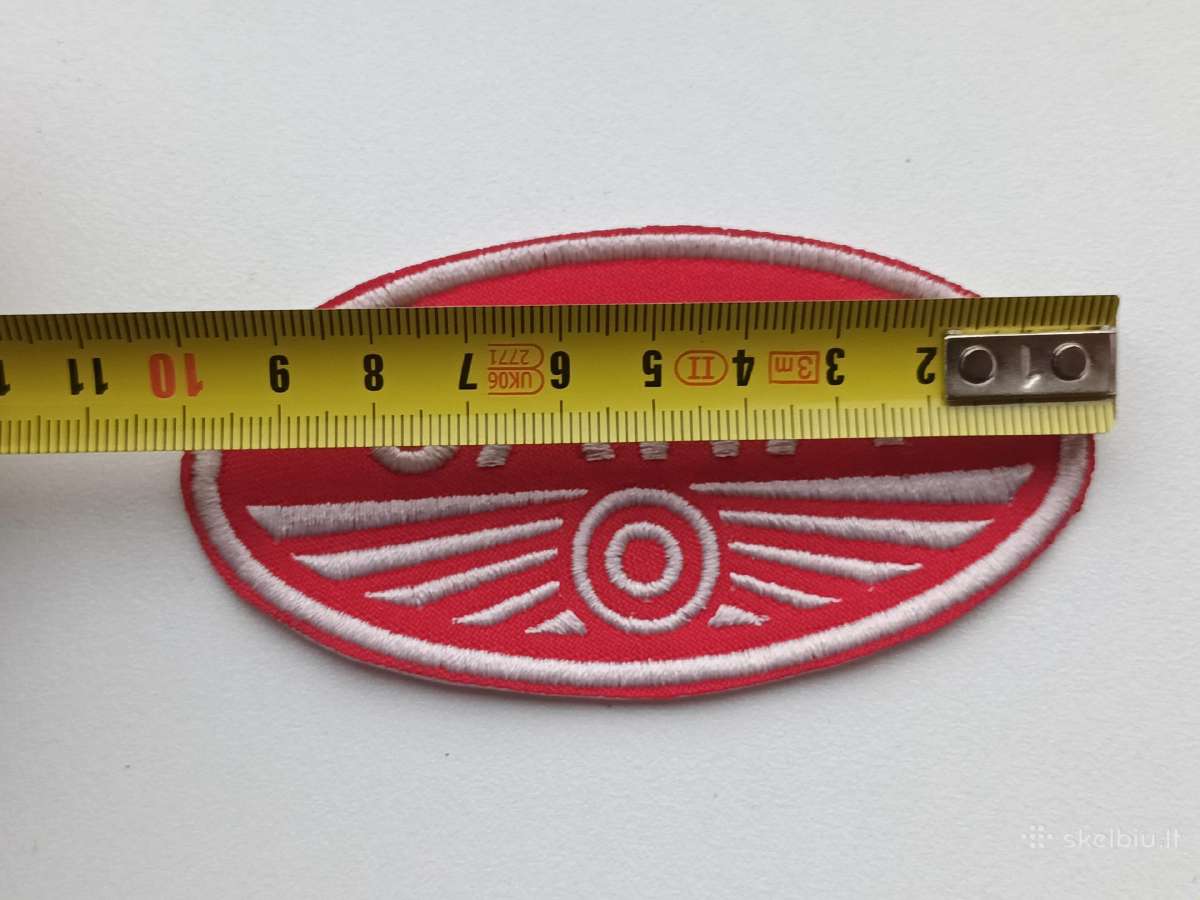 Jawa logo emblema 5x10cm antsiuvas - nuotraukos Nr. 3