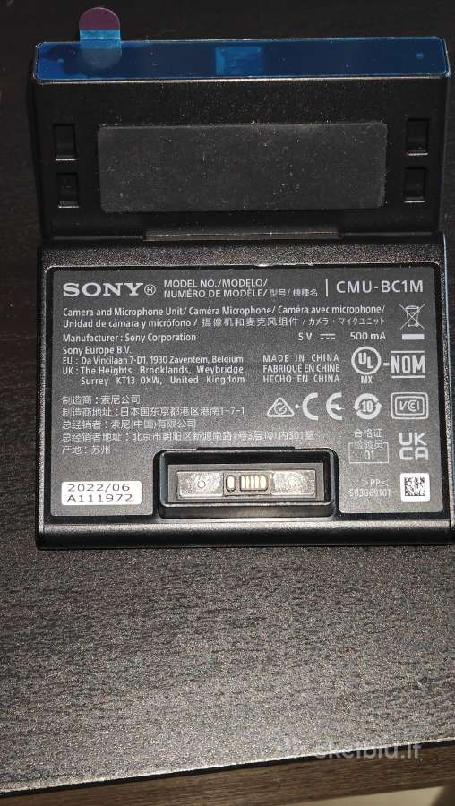 Sony TV kamera - nuotraukos Nr. 2