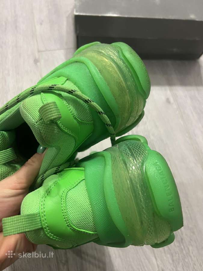 Balenciaga triple S žali sportbačiai - nuotraukos Nr. 4